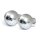 86-up style FL LED turn signals. Rear. Chrome