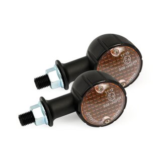 ARIZONA TURN SIGNALS, BLACK. 20MM (ECE)
