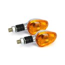 LITTLE DUKE TURN SIGNALS, CHROME (ECE)