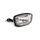 Rectangular H4 headlamp unit. Clear lens