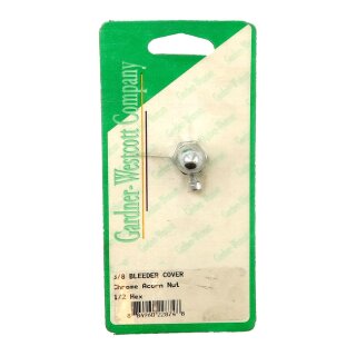 GW HEX BLEEDER COVER ACORN 3/8 INCH
