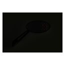 LED Cateye turn signal mirror set. Black, amber front lens