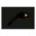 LED Cateye turn signal mirror set. Black, amber front lens