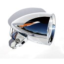 Classic III 4-1/2" HS1 headlamp. Bottom mount. Chrome