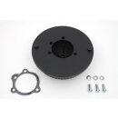 Breather style air cleaner assembly, round. Black