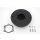 Breather style air cleaner assembly, round. Black