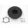 Breather Style Luftfilter Schwarz rund für Harley Sportster Shovelhead 66-88
