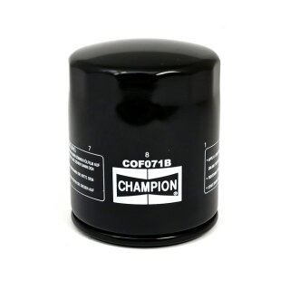 CHAMPION Öl Filter schwarz für Harley Dyna Softail 99-20
