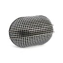 Chrom Breather Style Luftfilter oval für Harley 66-89