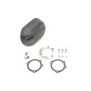 Breather Style Luftfilter chrom oval für Harley Modelle 88-22