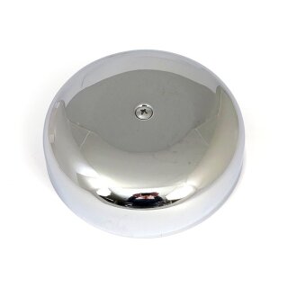 7" round air cleaner assembly. Chrome