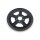 Pulley Cover schwarz 68 Zähne für Harley Sportster 04-21