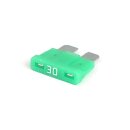 ATC fuse with LED indicator. Green, 30A