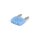 Mini fuse with LED indicator. Blue, 15A