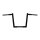 Wild1, Chubby Hooked 1-1/4" ape hangers. 12" rise. Black