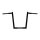Wild1, Chubby Hooked 1-1/4" ape hangers. 14" rise. Black