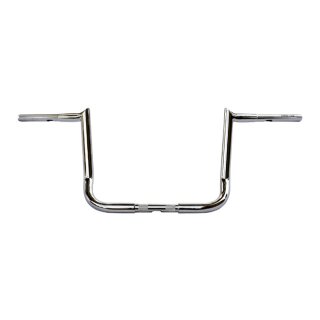 Wild1, Chubby Hooked 1-1/4" ape hangers. 12" rise. Chrome