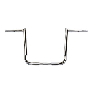 Wild1, Chubby Hooked 1-1/4" ape hangers. 16" rise. Chrome