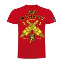 GMG T-SHIRT LIGHTNING PLUGS RED