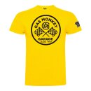 GMG T-SHIRT ROUND LOGO YELLOW