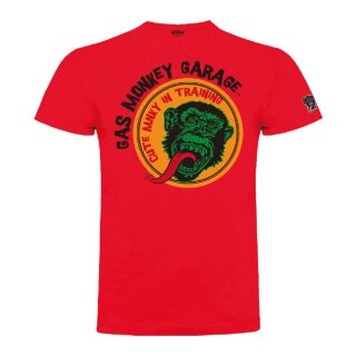 GMG CUTE MONKEY T-SHIRT RED