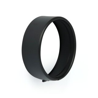 Recessed trim ring. 5-3/4" headlamp. Black
