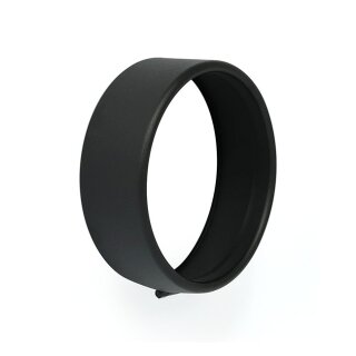 Recessed trim ring. 5-3/4" headlamp. Black wrinkle