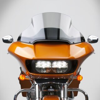 National Cycle V-Stream Windschutzscheibe smoke 12,5" für Harley Road Glide 15-24