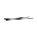 Fork tubes 35mm, 27-1/4". Show chrome