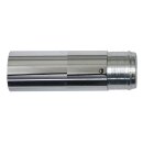 Fork tubes 41mm, 24-3/8". Show chrome