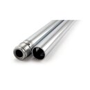 Fork tubes 41mm, 22-1/4". Show chrome