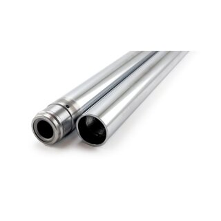 Fork tubes 41mm, 22-7/8". Show chrome