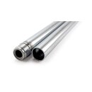 Fork tubes 41mm, 22-7/8". Show chrome