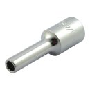 1/4" 12-point brake pad pin socket tool. 1/4" drive