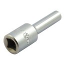 1/4" 12-point brake pad pin socket tool. 1/4" drive