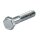 CHROME HEX BOLT 1/4 INCH-28 X 5/8