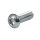 CHROME BUTTON TORX BOLT 1/4-20 X 1/2