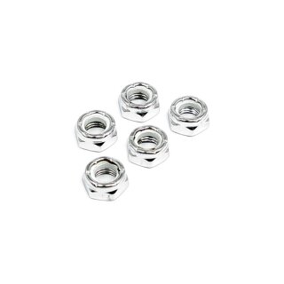 JAM LOCK NUT CHROME, 7/16-14