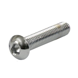 M8 X 60MM BUTTONHEAD BOLT, CHROME