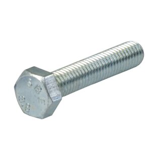 M10 X 35MM HEX BOLT, ZINC