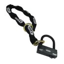 Abus Granit 58 Padlock & black loop chain