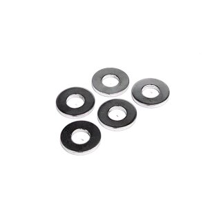 CHROME FLAT WASHERS M5