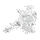James, gasket transmission end cover. RCM/silicone
