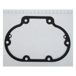 James, gasket transmission end cover. Foamet