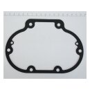 James, gasket transmission end cover. Foamet