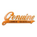 JAMES GASKET METAL DEALER SIGN