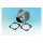 James, cylinder head gasket set 4" bore. .020" RCM