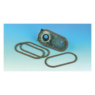 James, fuel tank top plate seal. Cork
