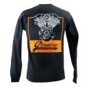 JAMES ENGINE T-SHIRT BLACK