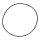 James o-ring seal derby cover. Flat style